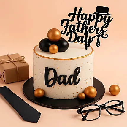 Dad in Style 1Kg Cake: Fathers Day Cakes