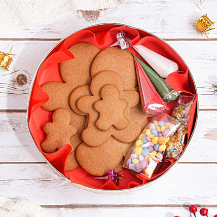 DIY Family of Ginger Cookies: Gifts for Christmas