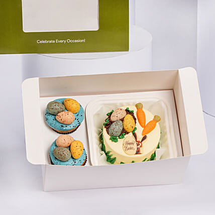 Easter Bento Cake And Cupcakes: Easter Cakes in Dubai