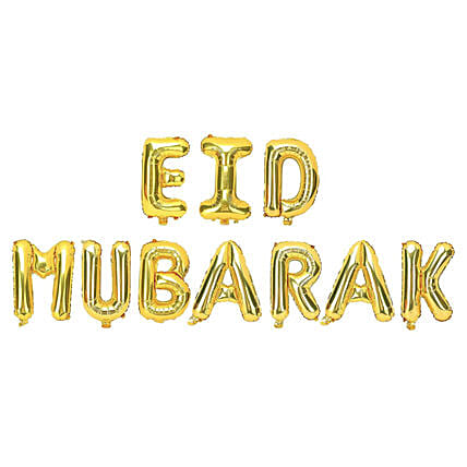 Eid Mubarak Balloon Set: 