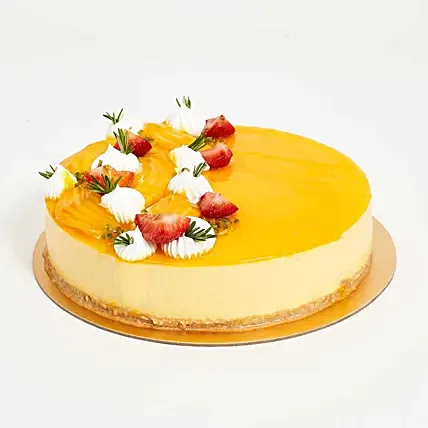 Exotic Mango Cheese cake: 