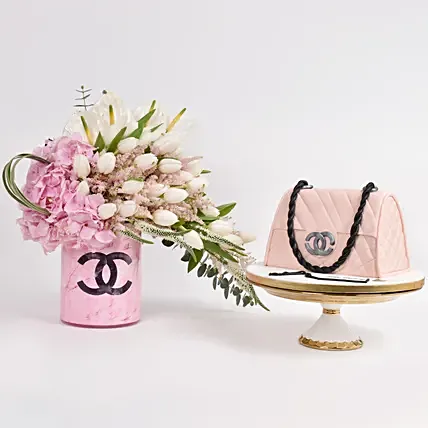 Flower Luxe and Designer Cake: Tulip Flower Bouquets