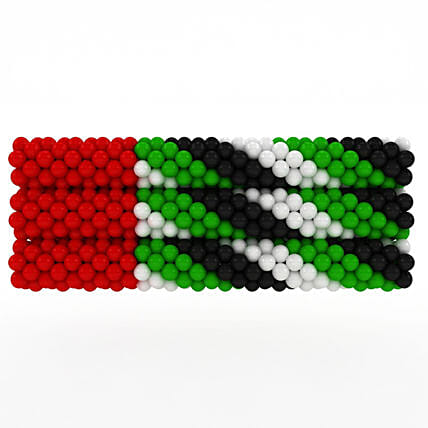 Grand UAE FLag Balloon Arrangement 450 pcs: 