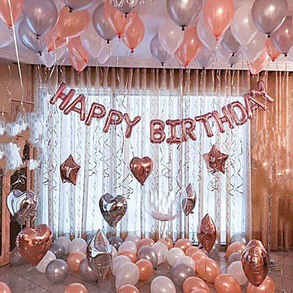 Happy Birthday Special Mixed Balloons Decor: Experiential Gifts in Dubai