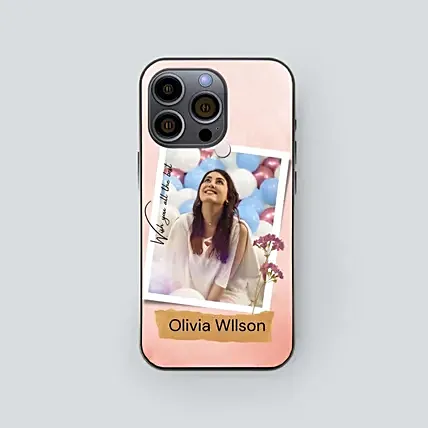 Iphone Case With Personalised Name And Photo: Mobile Accessories