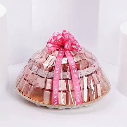 It&rsquo;s a Girl Chocolate Platter: Chocolate Delivery Abu Dhabi