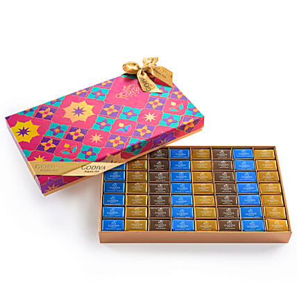 Godiva Diwali Napolitain Box 56 Pcs: Flag Day Gifts