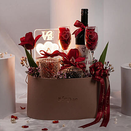 Love is Irresistible Desire Hamper: Anniversary Gift Hampers