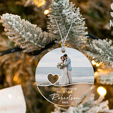 Mr And Mrs Christmas Ornament: Christmas Ornaments