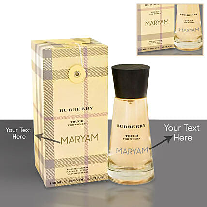 Personalised Burberry Perfume For her: 