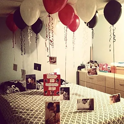 Personalised Helium Balloon Decor: Balloon Decoration