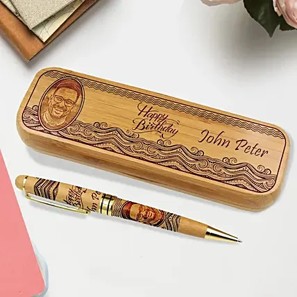 Personalised Wooden Pen: Personalized Gifts
