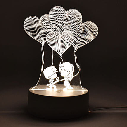 Propose Day Led Lamp: Personalised Gifts for Anniversary