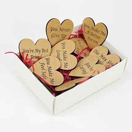 Reasons I Love You Box: Engraved Gifts
