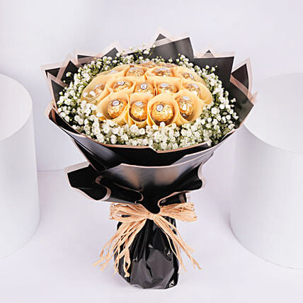 Rochers Delight Bouquet: Ferrero Rocher Chocolates