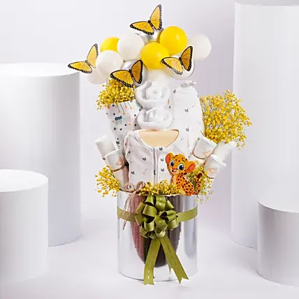 Safari Sunshine Baby Bundle: New Born Baby Gifts