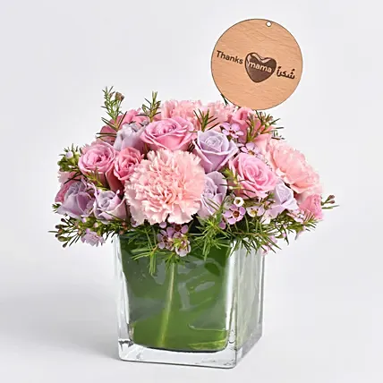 Thanks Mama Flower Arrangement: Carnation Flower Bouquets