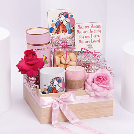 The Fierce N Feminine Box: Tea and Coffee Gift Hampers