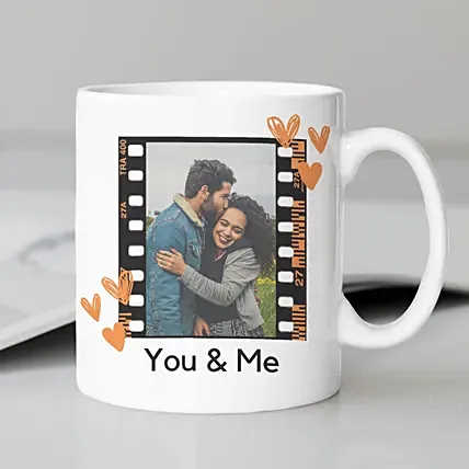 You And Me Personalized Mug: Anniversary Mugs