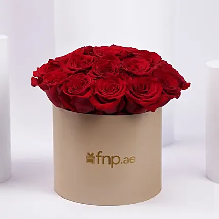 Red Rose Floral Box Gift: Mother's Day Gifts
