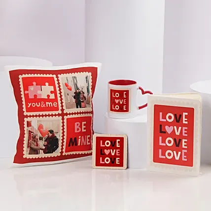 Couple Special Love Hamper: Personalised Valentines Day Gifts   