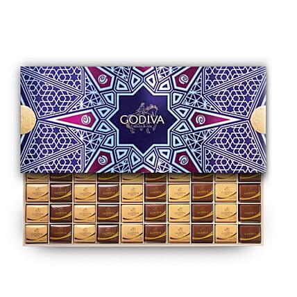 Godiva Eid Al Adha Finesse Belle Box 100 Pieces: هدايا العيد اونلاين 