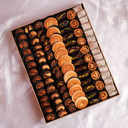 Assorted Tempting Delights Box: Christmas Cookies