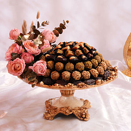 Premium Dates & Sweets Platter: Ramadan Food Gifts