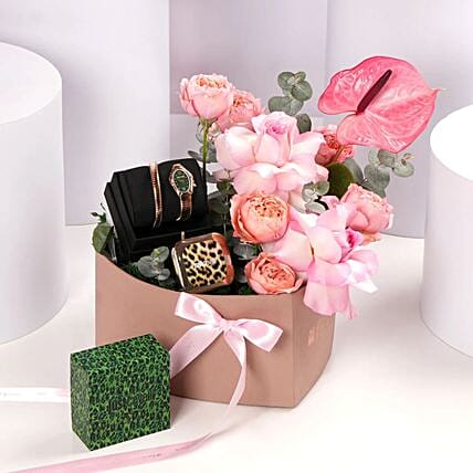 Just Cavalli Luxury Watch in Heart Box for Her: Buy Watches 