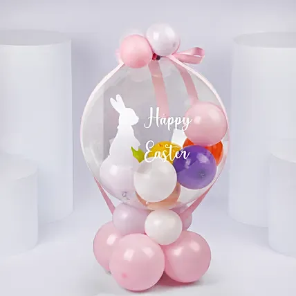 Pink Bubble Balloon Gift: Easter Gifts 