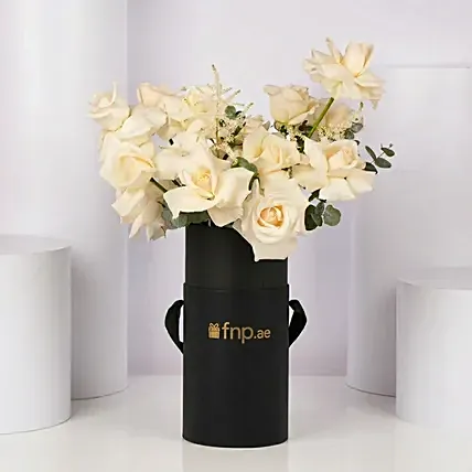 Pure Elegance White Roses: Birthday Flowers