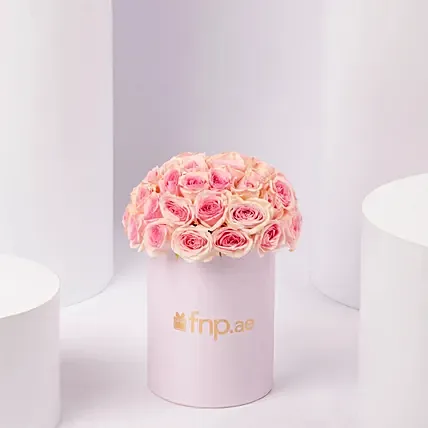 Luxury Blush Roses: Flower Boxes