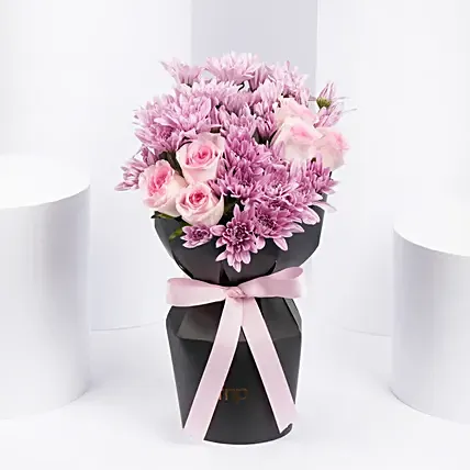 Rose And Chrysanthemum Ensemble: Rose Bouquets