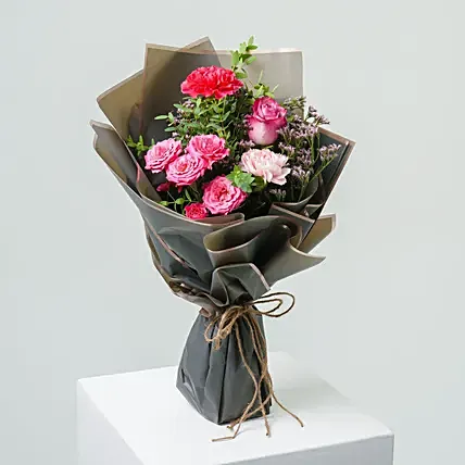 Token of Affection: Pink Rose Bouquets