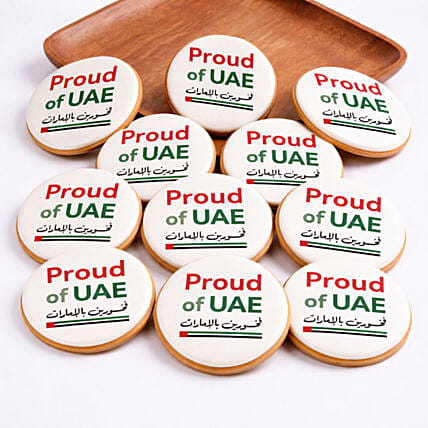 Proud of UAE Cookies Box: 