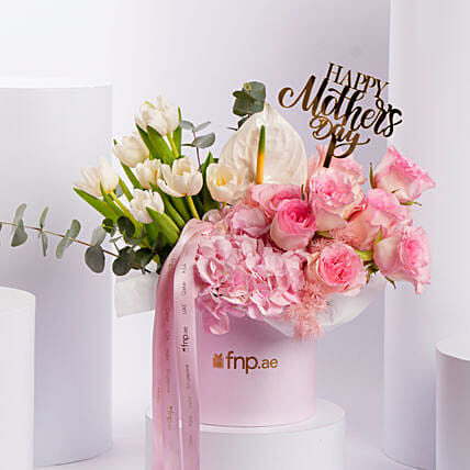 Premium Floral Box for Mom: Mother's Day Flowers