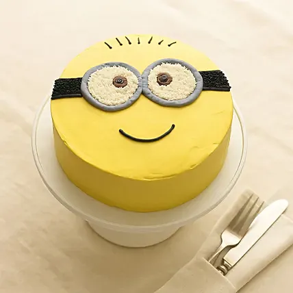 Despicable Choco Minion Cake 1 KG: Minion Cake