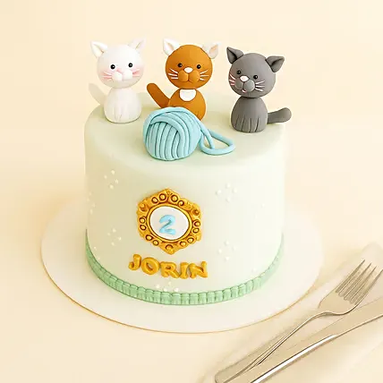 Chocolate Fudge Fondant Cake 2 KG: 