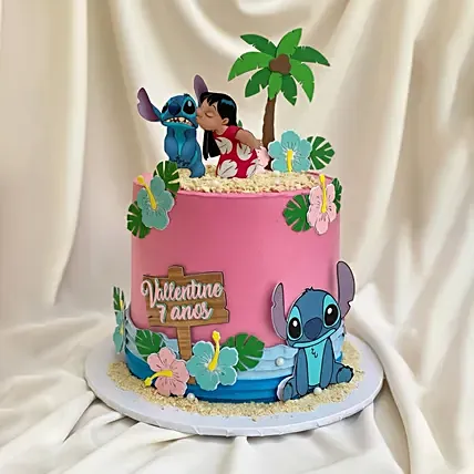 Lilo and Stitch Tropical Paradise Chocolate Cake 2 KG: 