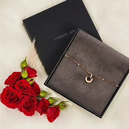 Cerruti 1881 Gold Plated Rings Bracelet for Her: Jewellery 