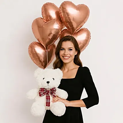 Hearts of Rose Gold: 