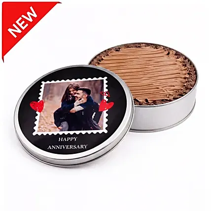 Romantic Anniversary Tin Cake: Anniversary Gifts