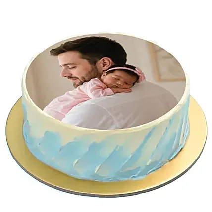 Personalised Fathers Day Cake 4 Portion: Fathers Day Cakes