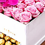 Hues Of Purple And Chocolates