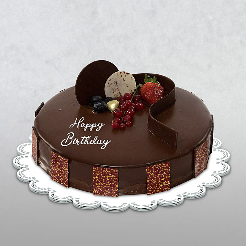 Birthday Chocolate Cake 1 Kg: Cakes to Doha