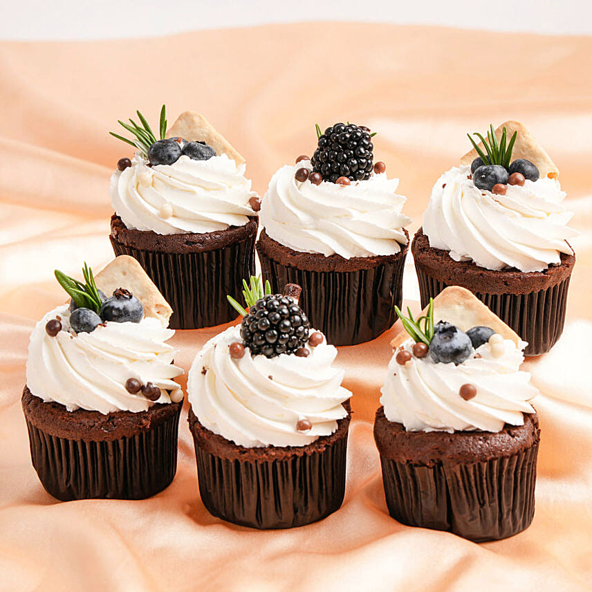Chocolate Cupcakes: Send Chocolate Cakes To Qatar