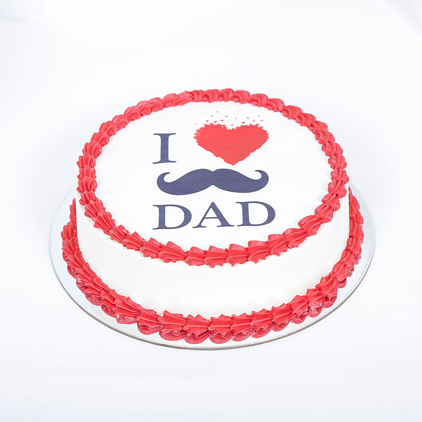 I Love You Dad Cake: Fathers Day Gifts to Qatar