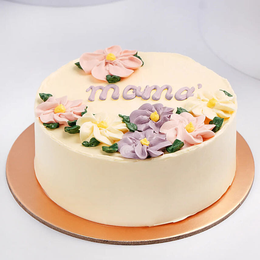 Mama Floral Chocolate Cake: هدايا عيد الأم في قطر
