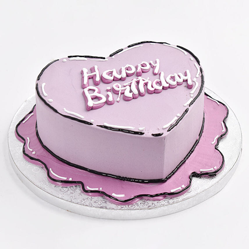 Purple Heart Cake: 