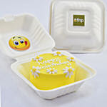 Birthday Wishes Lunchbox Cake